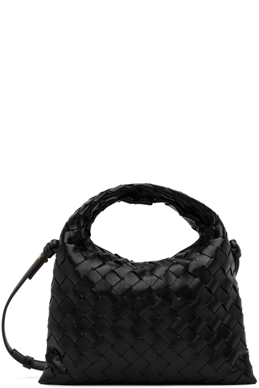 Bottega Veneta - Mini sac Hop noir