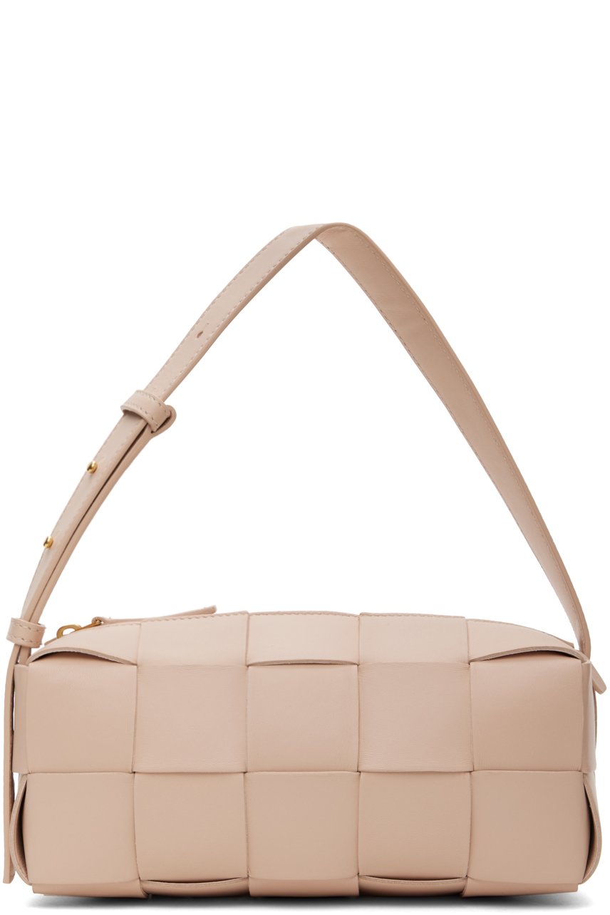 Bottega Veneta - Petit sac Brick Cassette rose