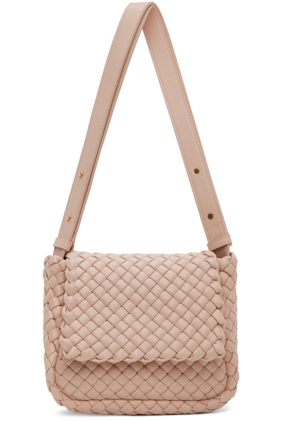 Bottega Veneta - Mini sac Cobble rose