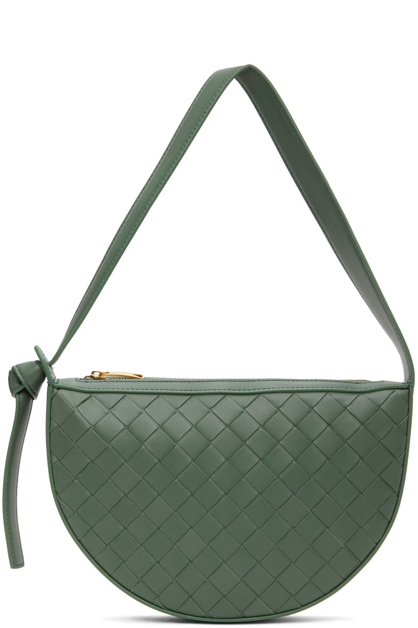 Bottega Veneta - Mini sac Sunrise vert