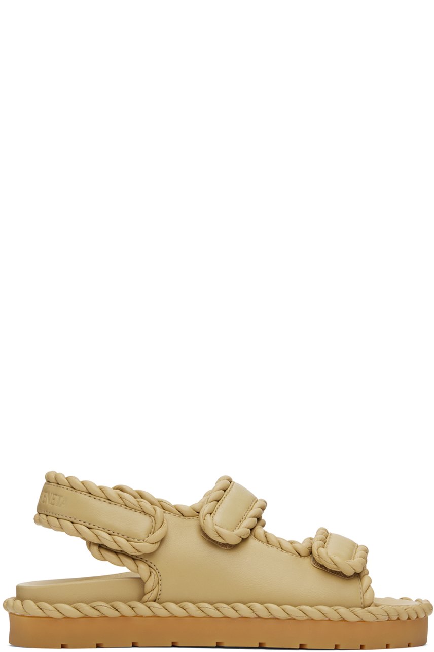 Bottega Veneta - Sandales Jack beiges