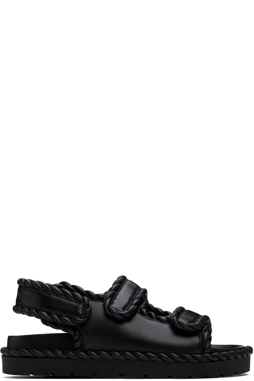 Bottega Veneta - Sandales Jack noires