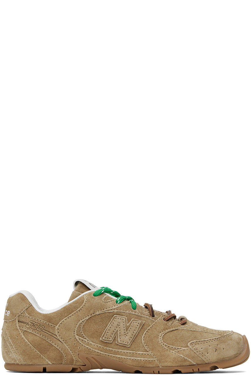 Miu Miu - Baskets 530 SL brun clair édition New Balance