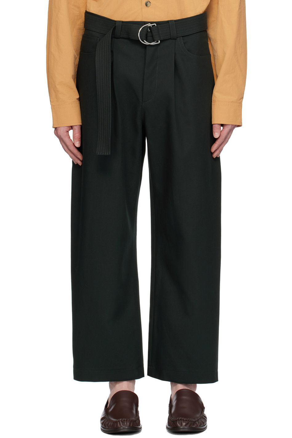 Nanushka - Pantalon Ferre noir