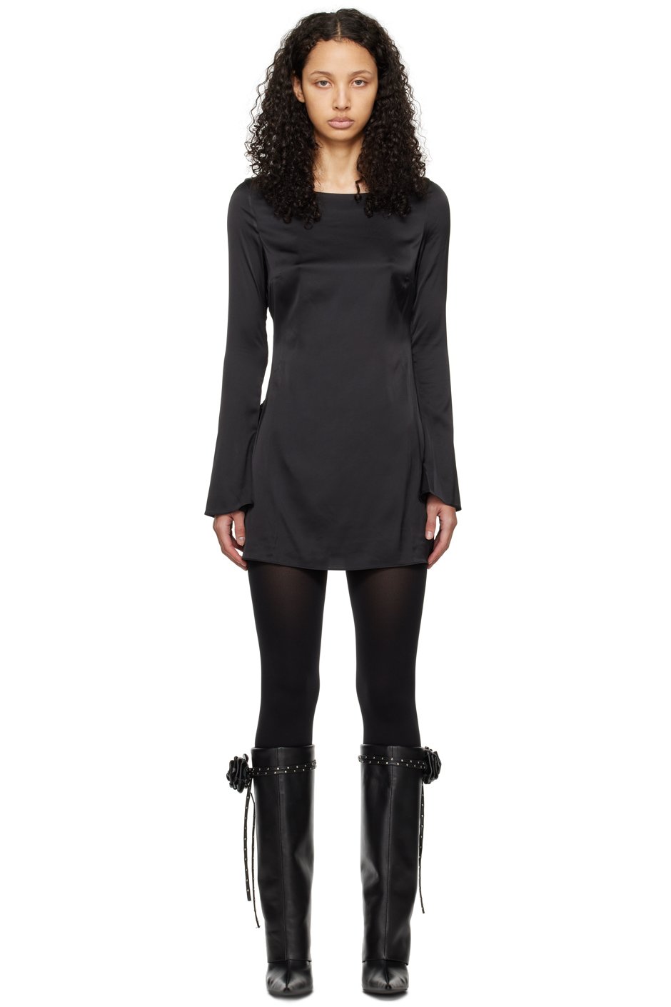 GUIZIO - Robe courte Lleo noire