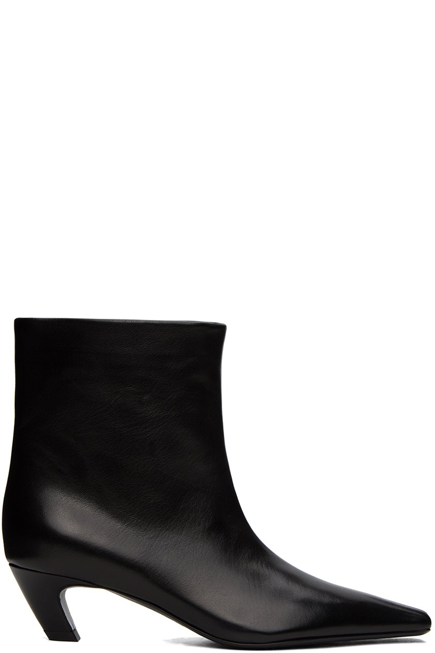 KHAITE - Black 'The Arizona' Boots