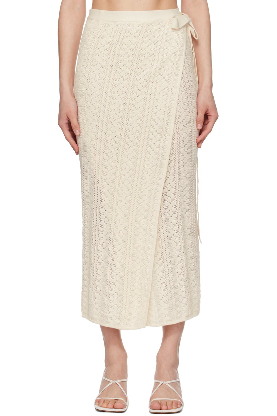 Holzweiler - White Kelp Midi Skirt