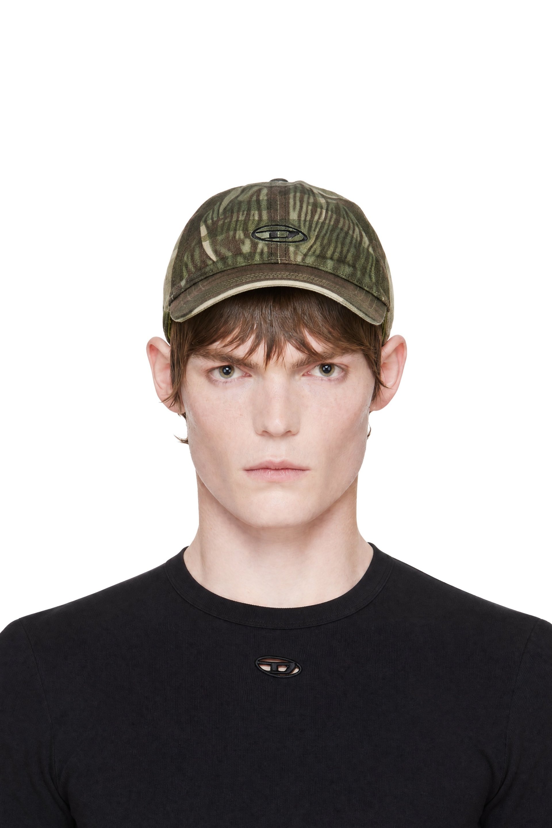 Diesel - Casquette Kader kaki