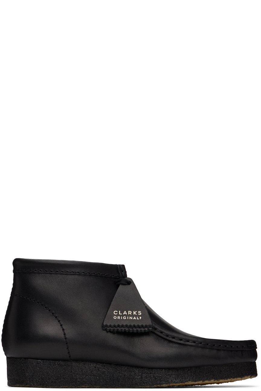 Clarks Originals - Bottes Wallabee noires
