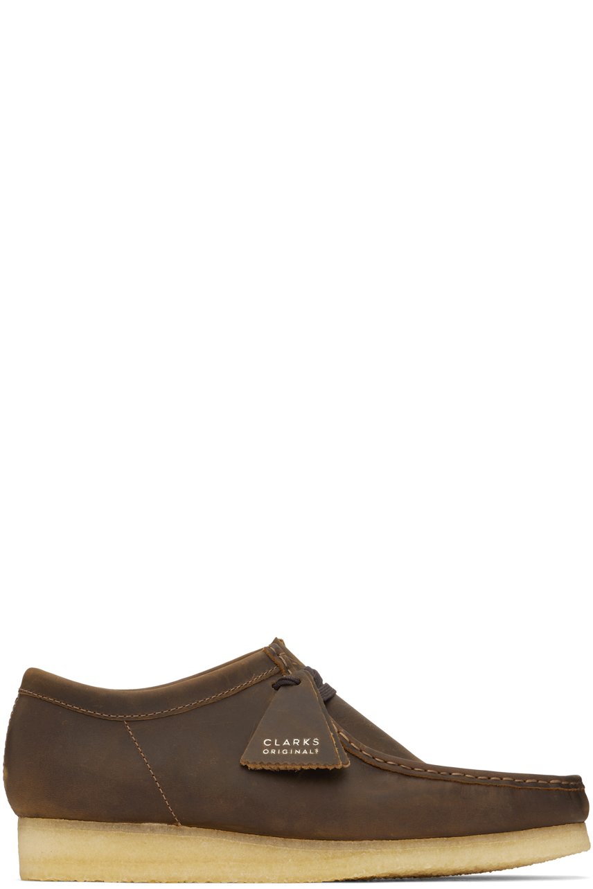 Clarks Originals - 브라운 왈라비 더비 슈즈