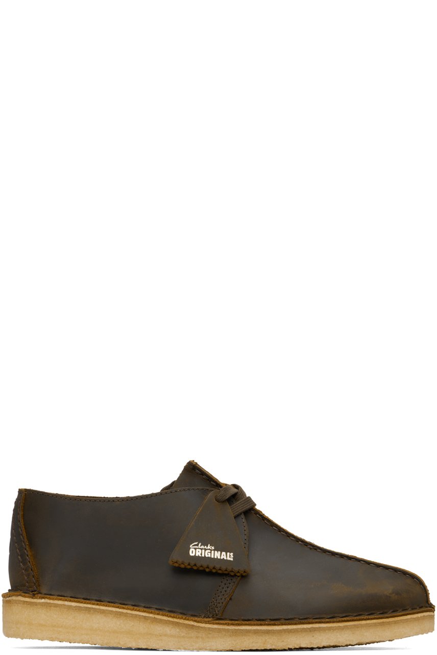 Clarks Originals - 브라운 데저트 트렉 더비 슈즈