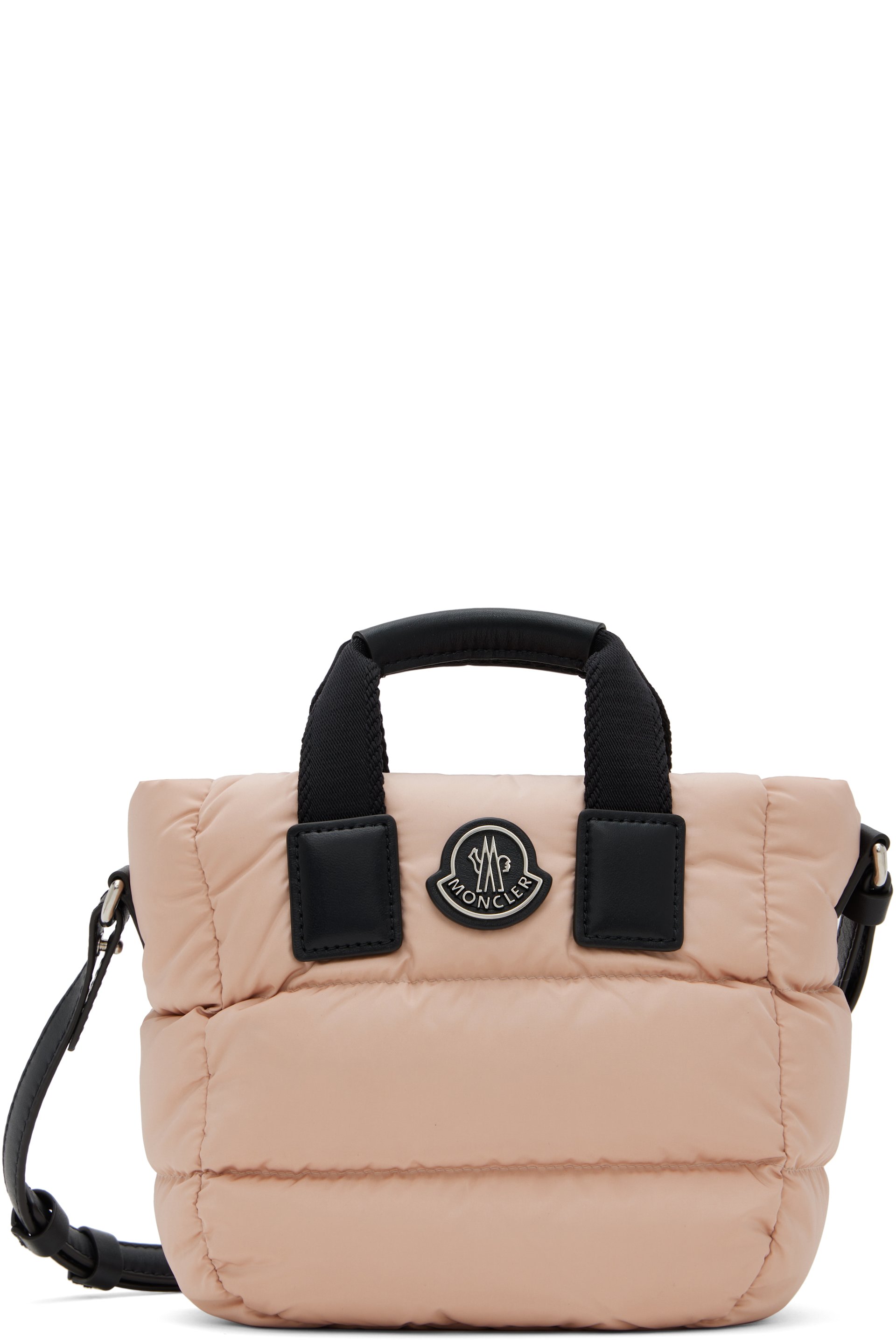 Moncler - Micro cabas Caradoc rose