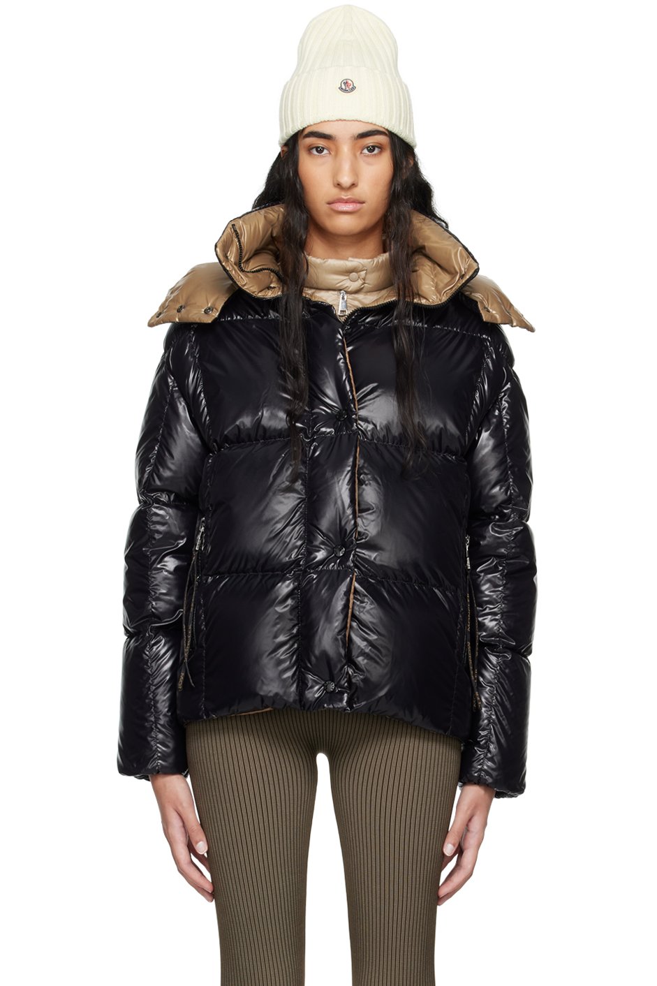 Moncler: Black Parana Down Jacket | SSENSE