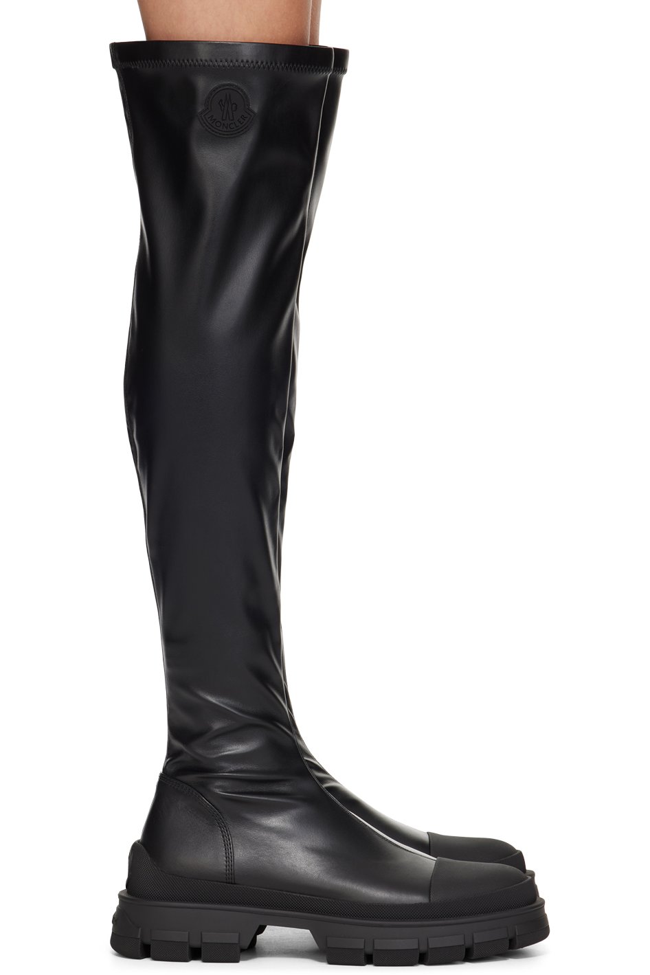 Moncler - Bottes hautes Hevea noires
