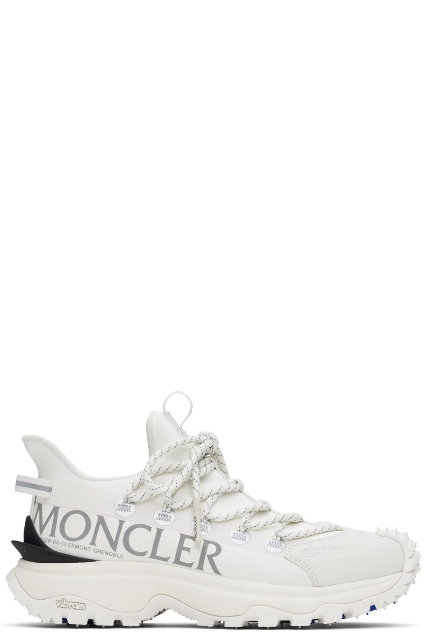 Moncler - Baskets légères Trailgrip 2 blanches
