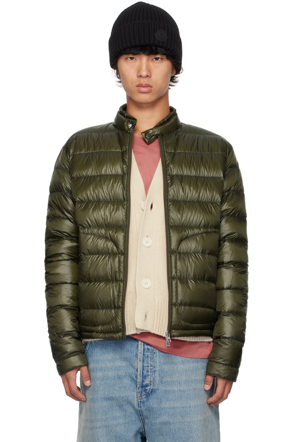 Moncler - Khaki Acorus Down Jacket