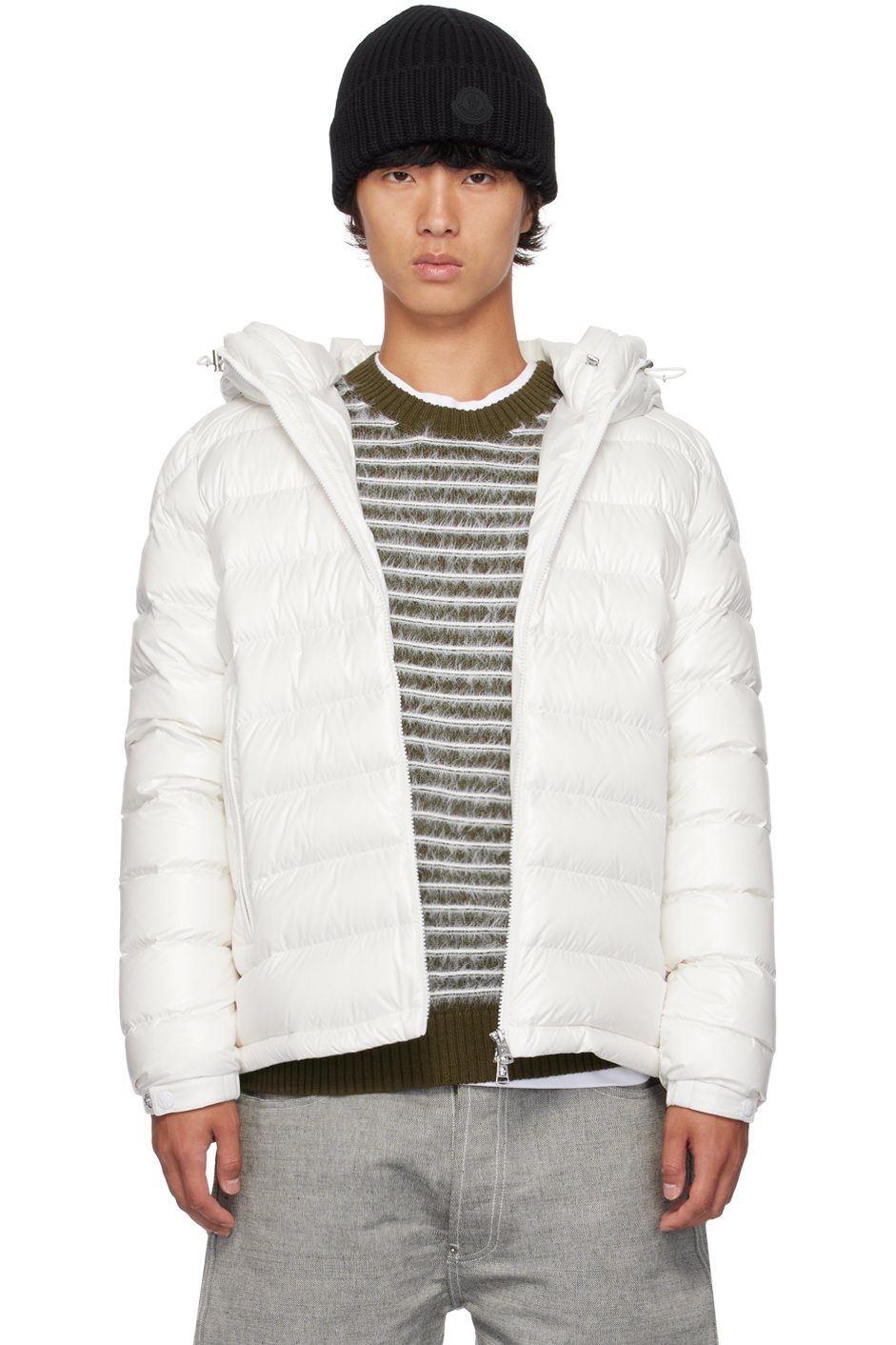 Moncler - White Besines Down Jacket