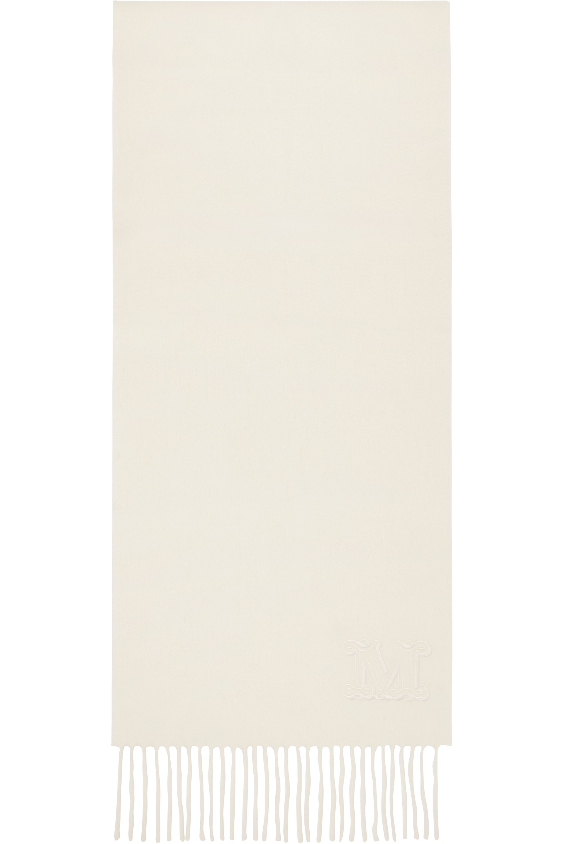 Max Mara - Écharpe Wsdalia blanc cassé