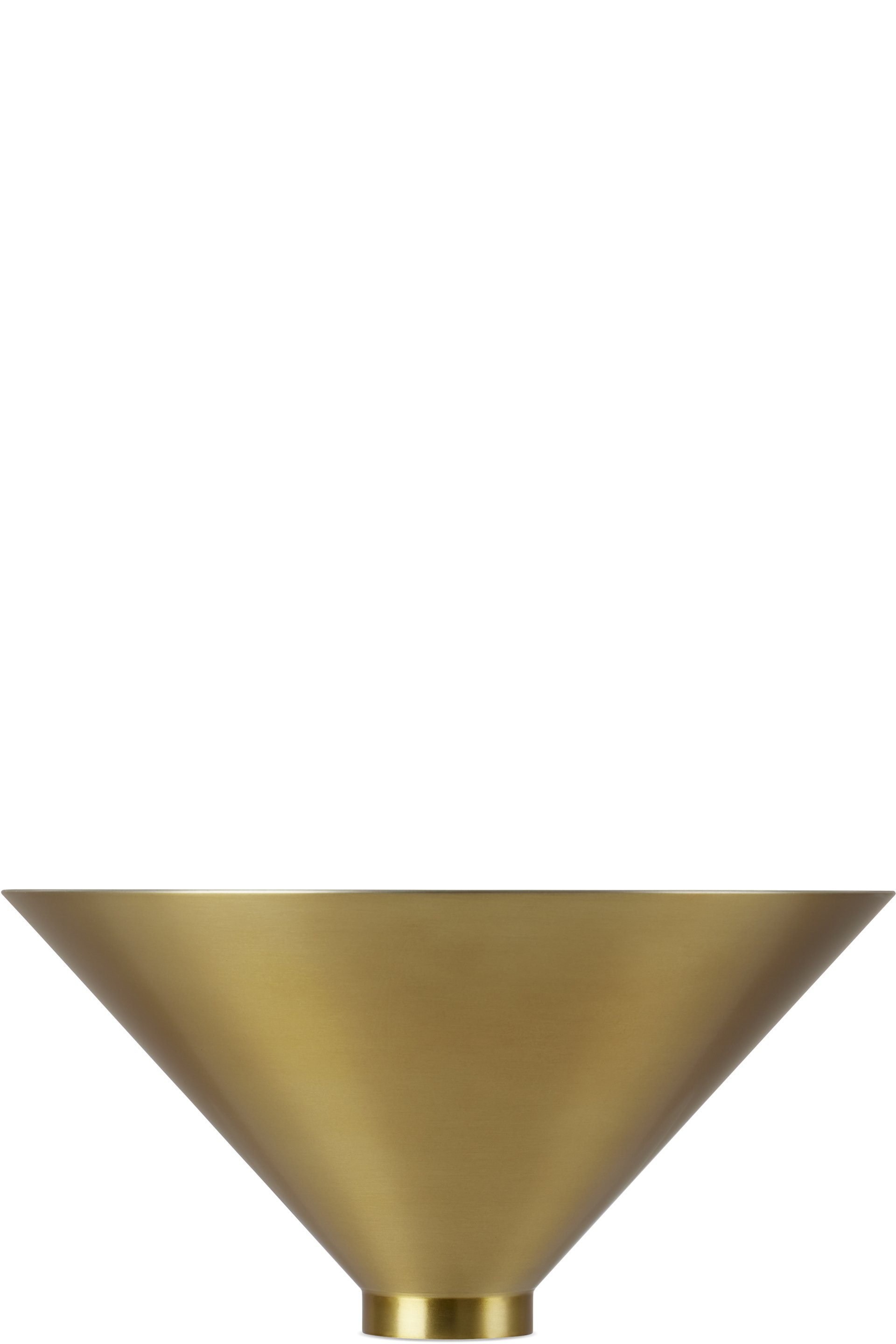 Audo Copenhagen - Gold Taper Bowl