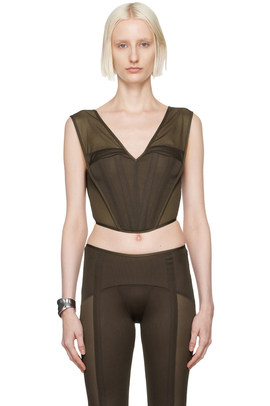KNWLS - Brown Grace Bustier