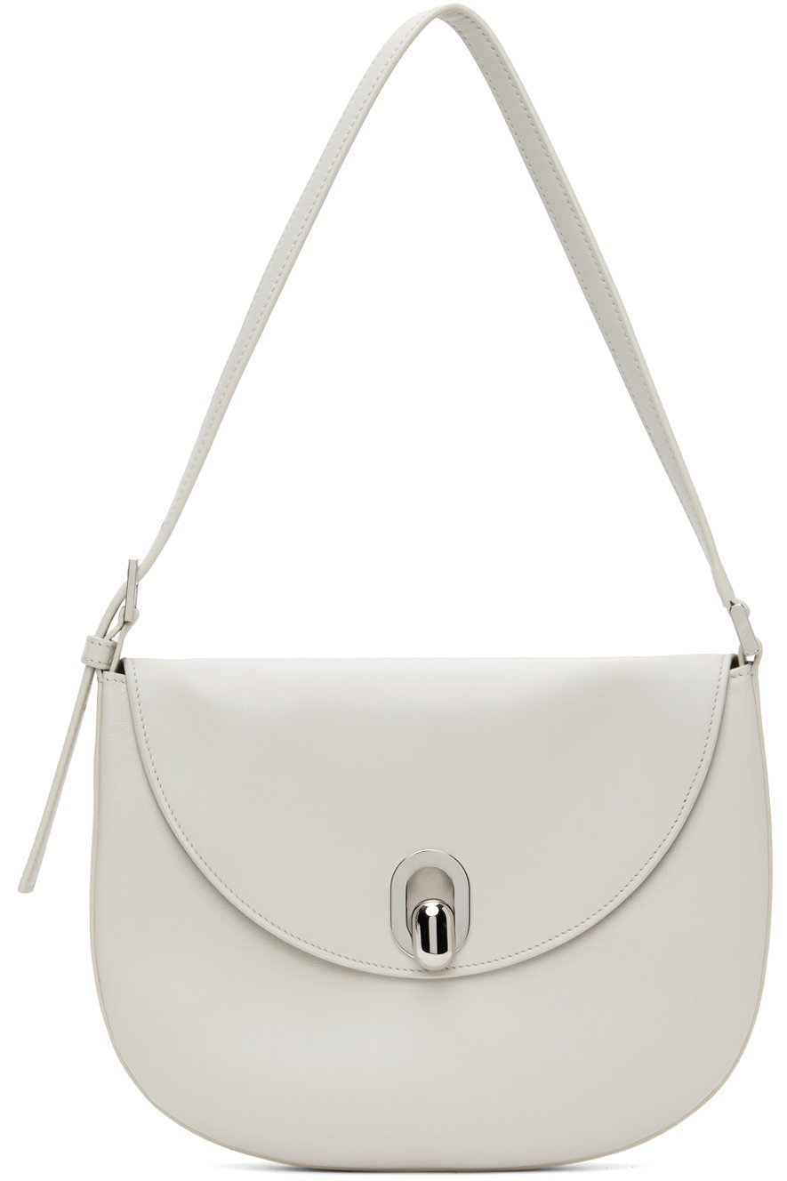 Savette - Off-White Small Tondo Bag
