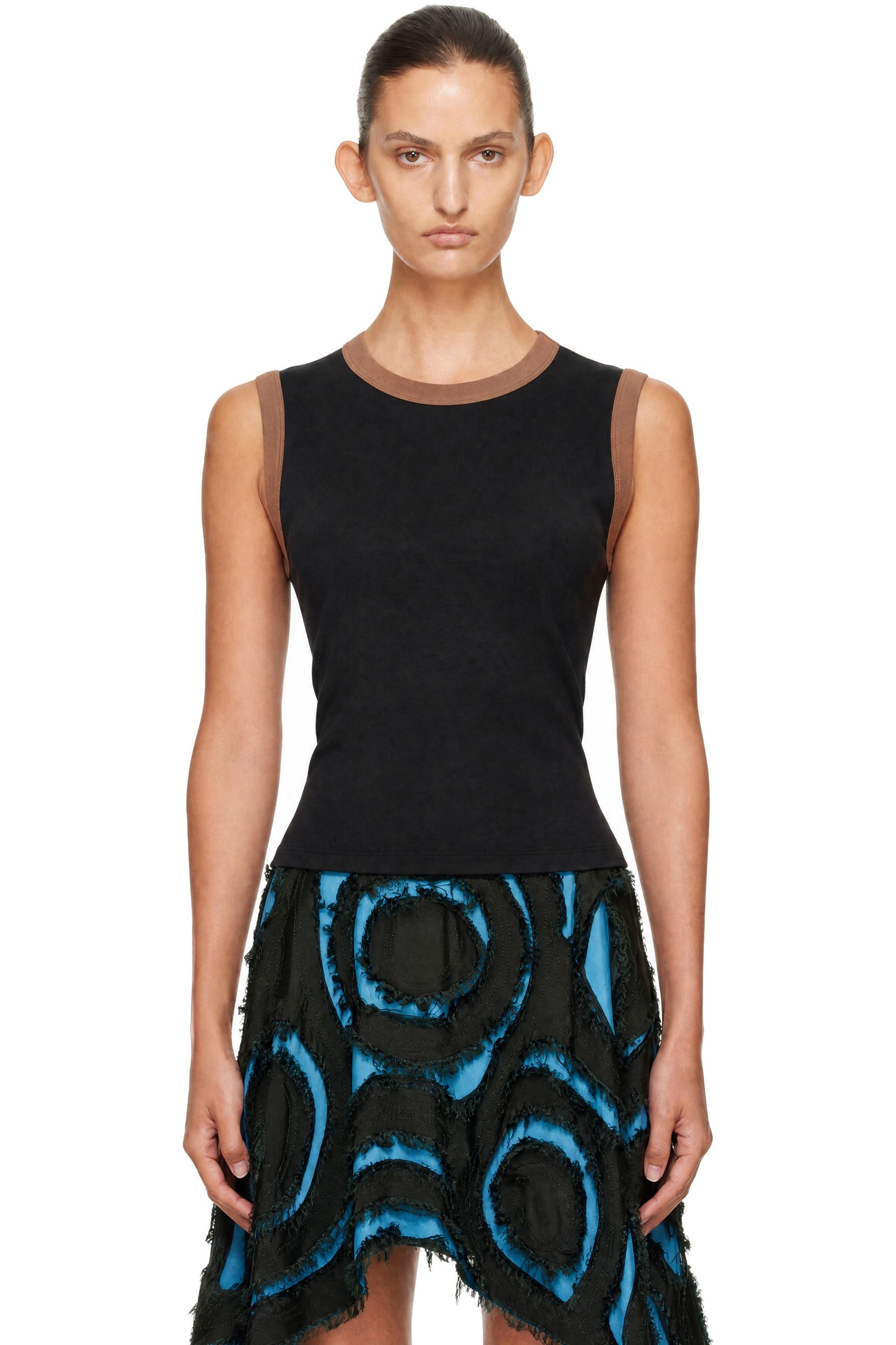 Saks Potts - Black Ole Tank Top