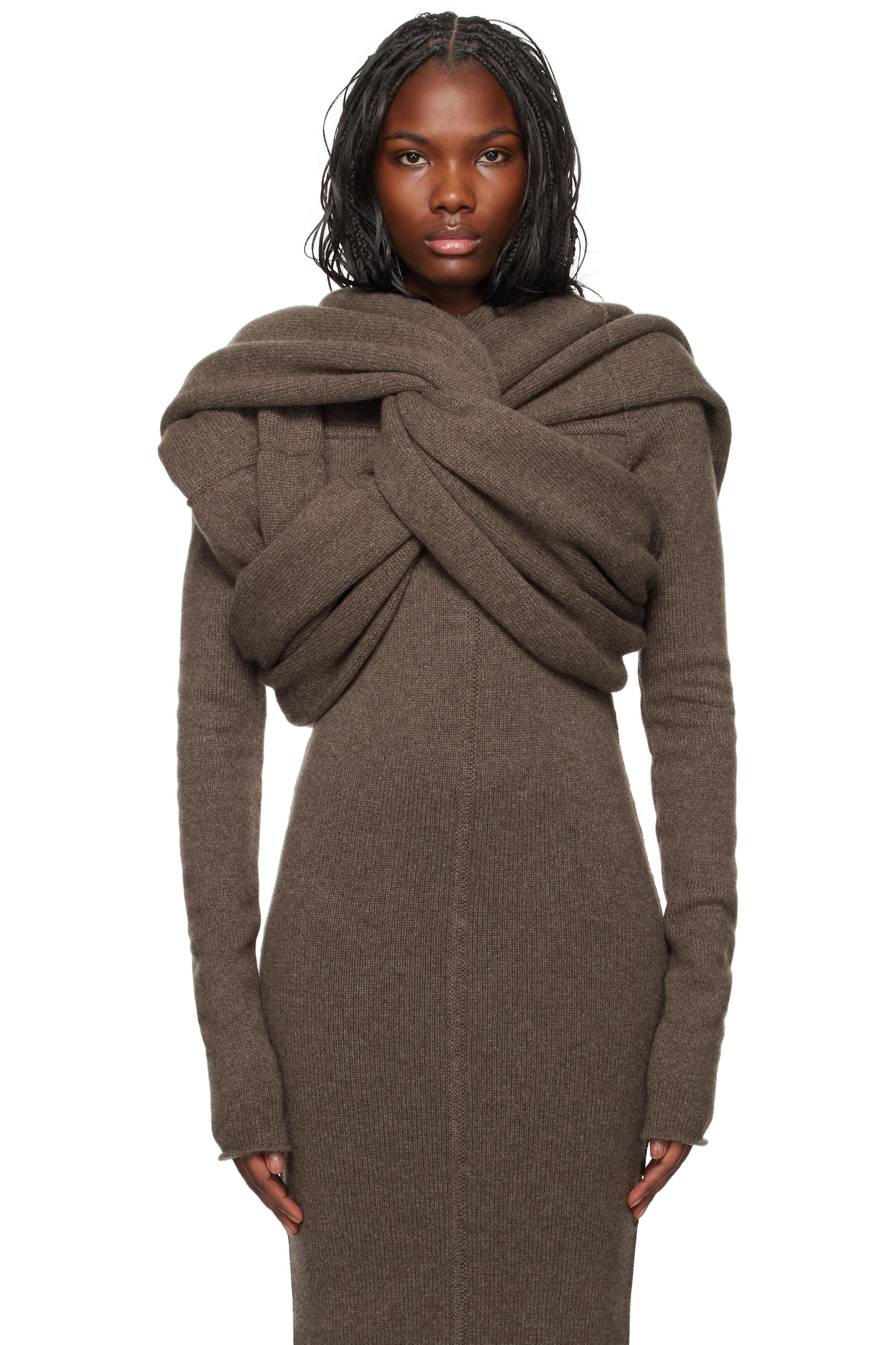 Rick Owens - Débardeur gris à ornements torsadés - Porterville