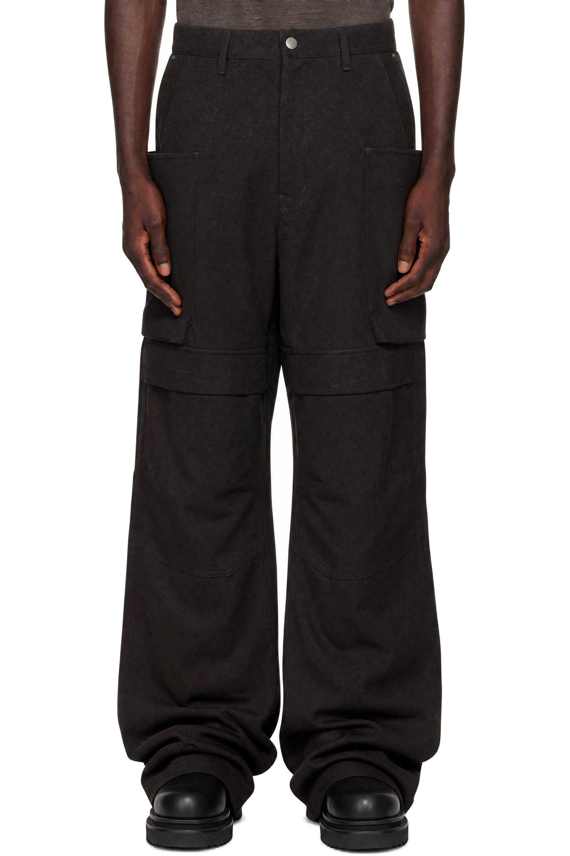 Rick Owens - Gray Porterville Stefan Cargo Pants