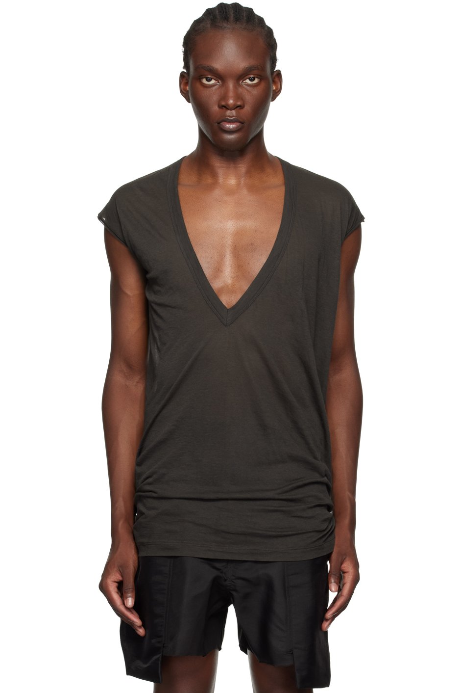 Rick Owens - T-shirt Dylan gris - Porterville