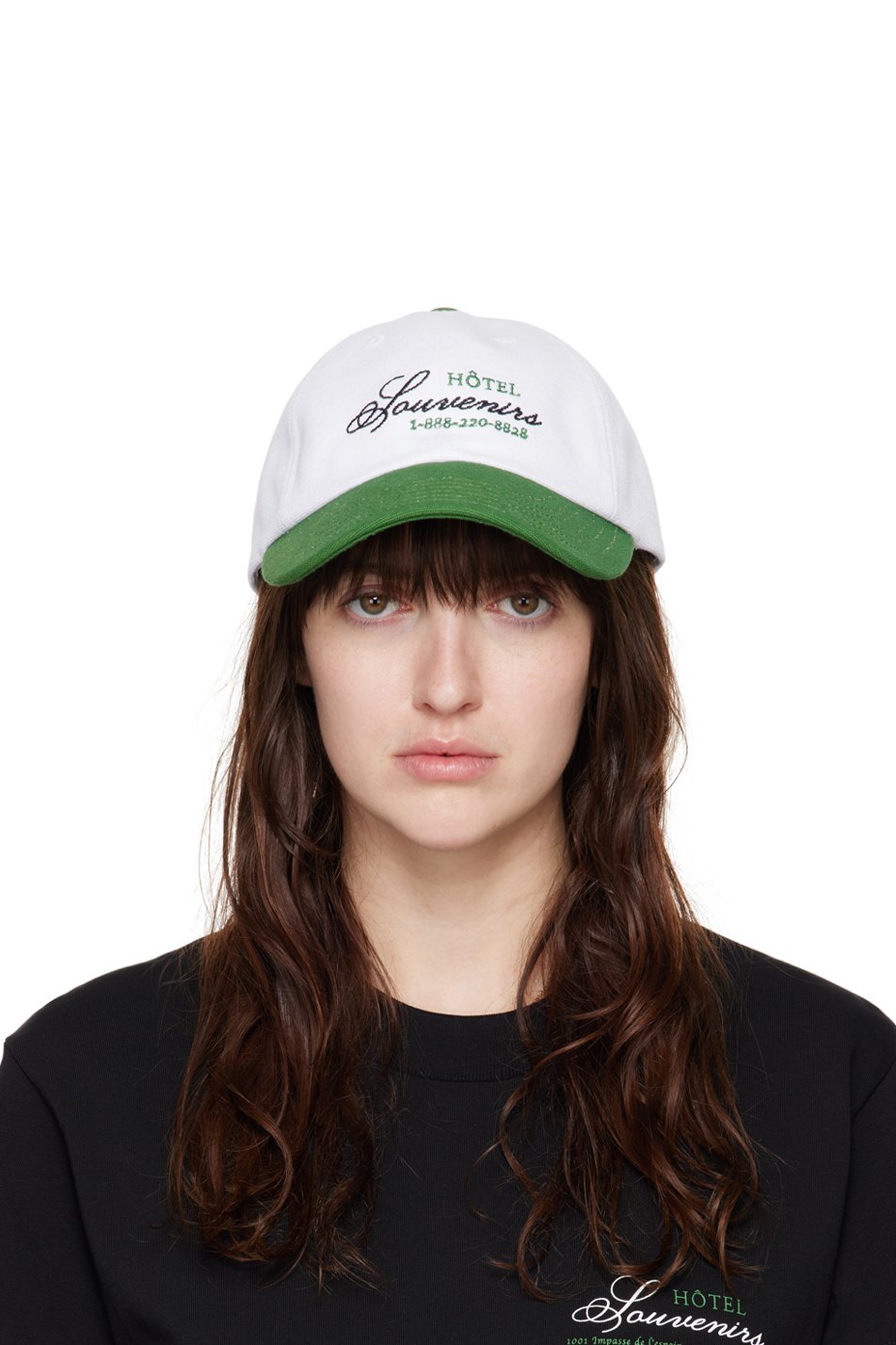 A.P.C. - Casquette 'Hôtel Souvenirs' blanche édition JJJJound