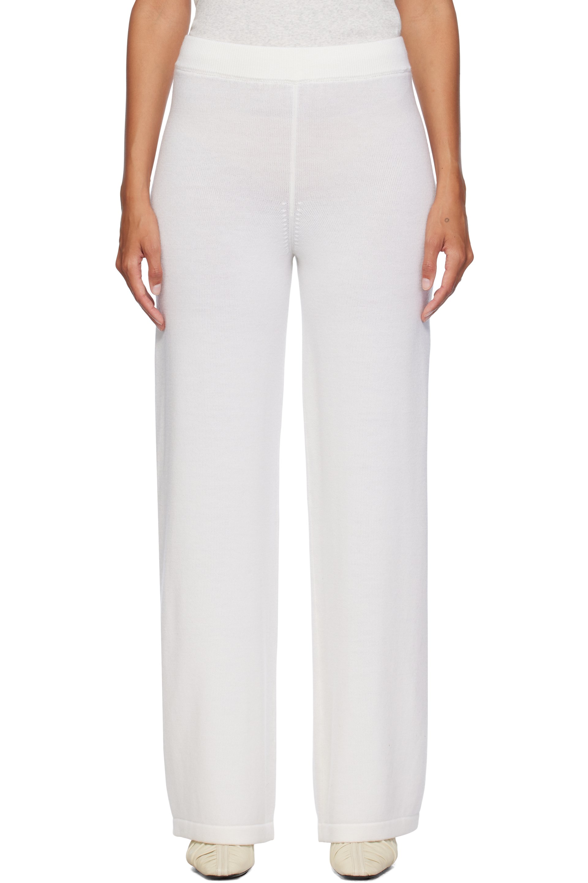 MM by Max Mara - Pantalon de détente Epopea blanc
