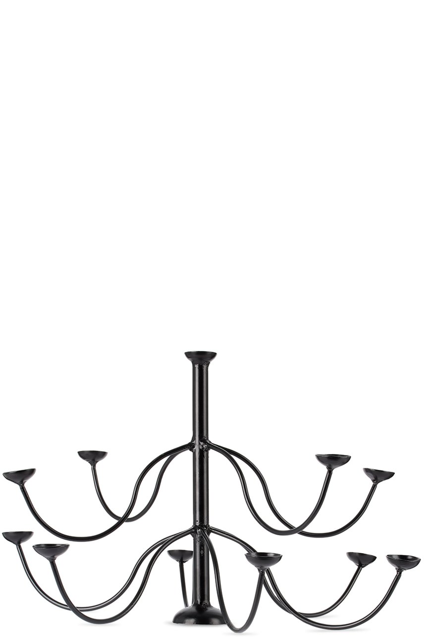 Gohar World - Surtout en forme de chandelier noir pour œufs
