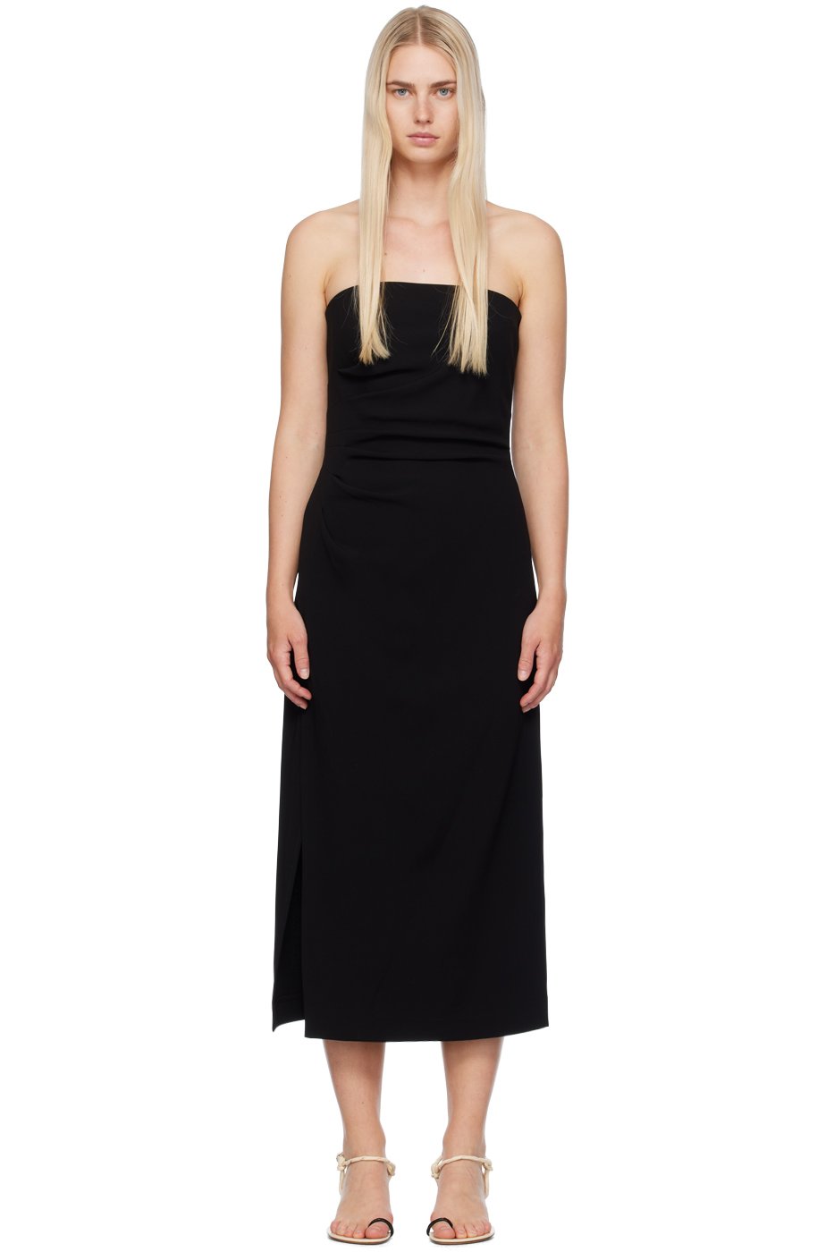 Proenza Schouler - Robe midi Shira noire
