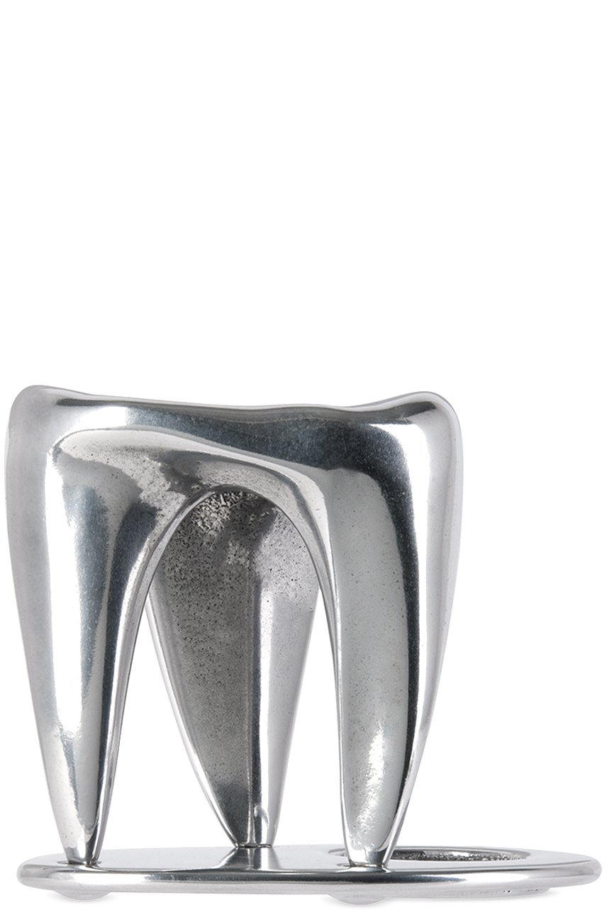 TSU LANGE YOR - Silver Hand-Cast Oil Burner