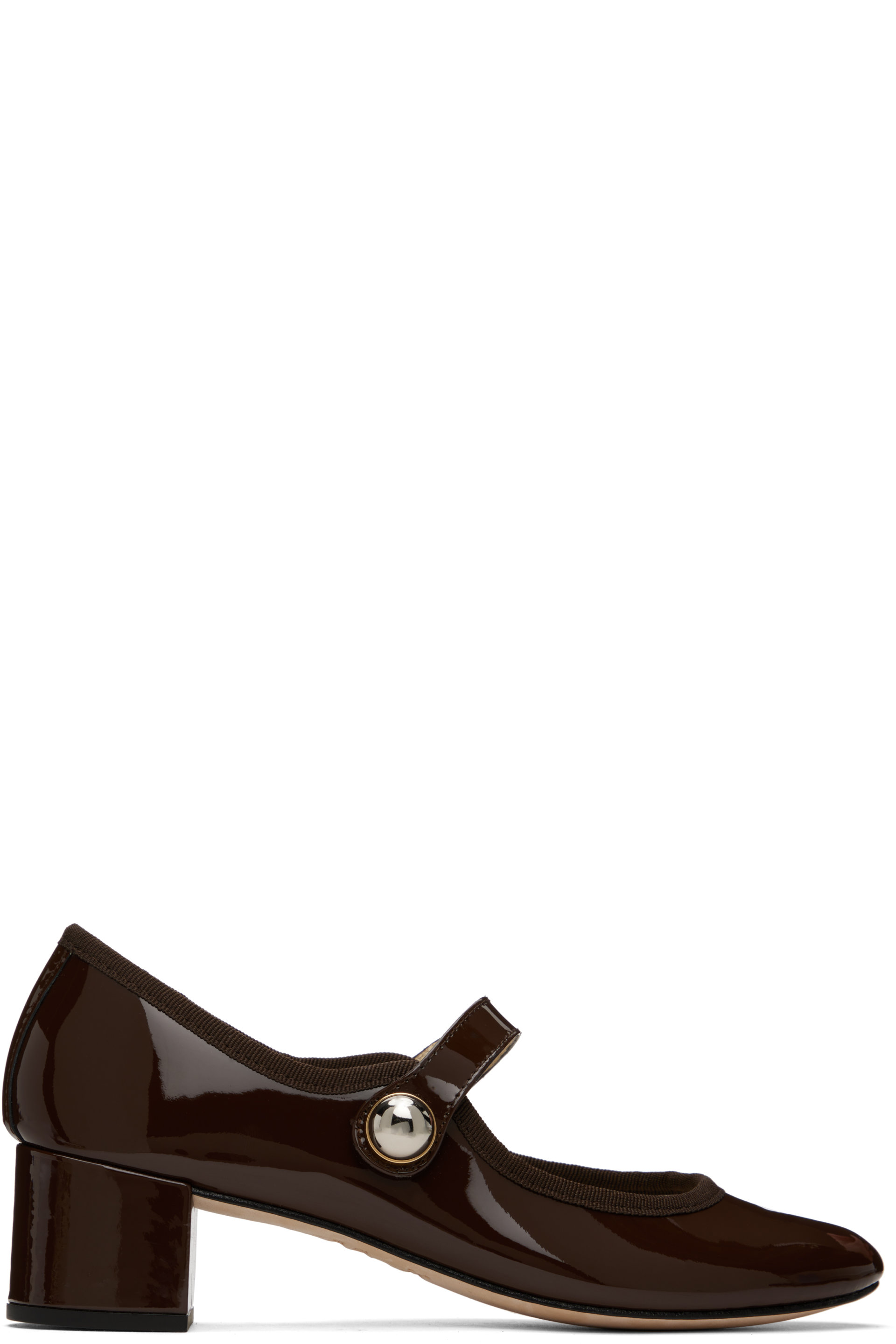 Repetto - Brown Fabienne Mary Jane Heels