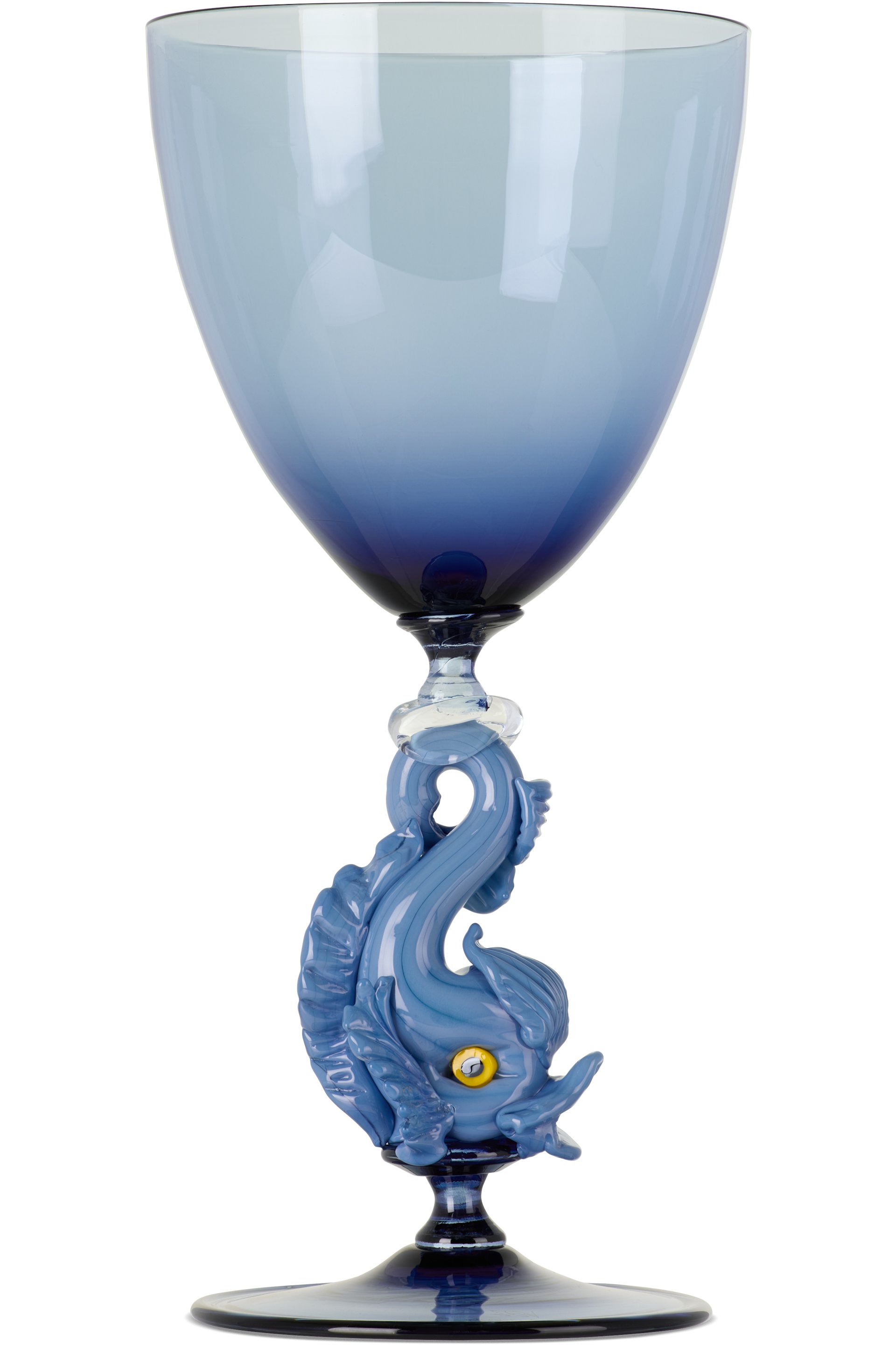 Charlie Larouche-Potvin - SSENSE Exclusive Blue Fish Wine Glass