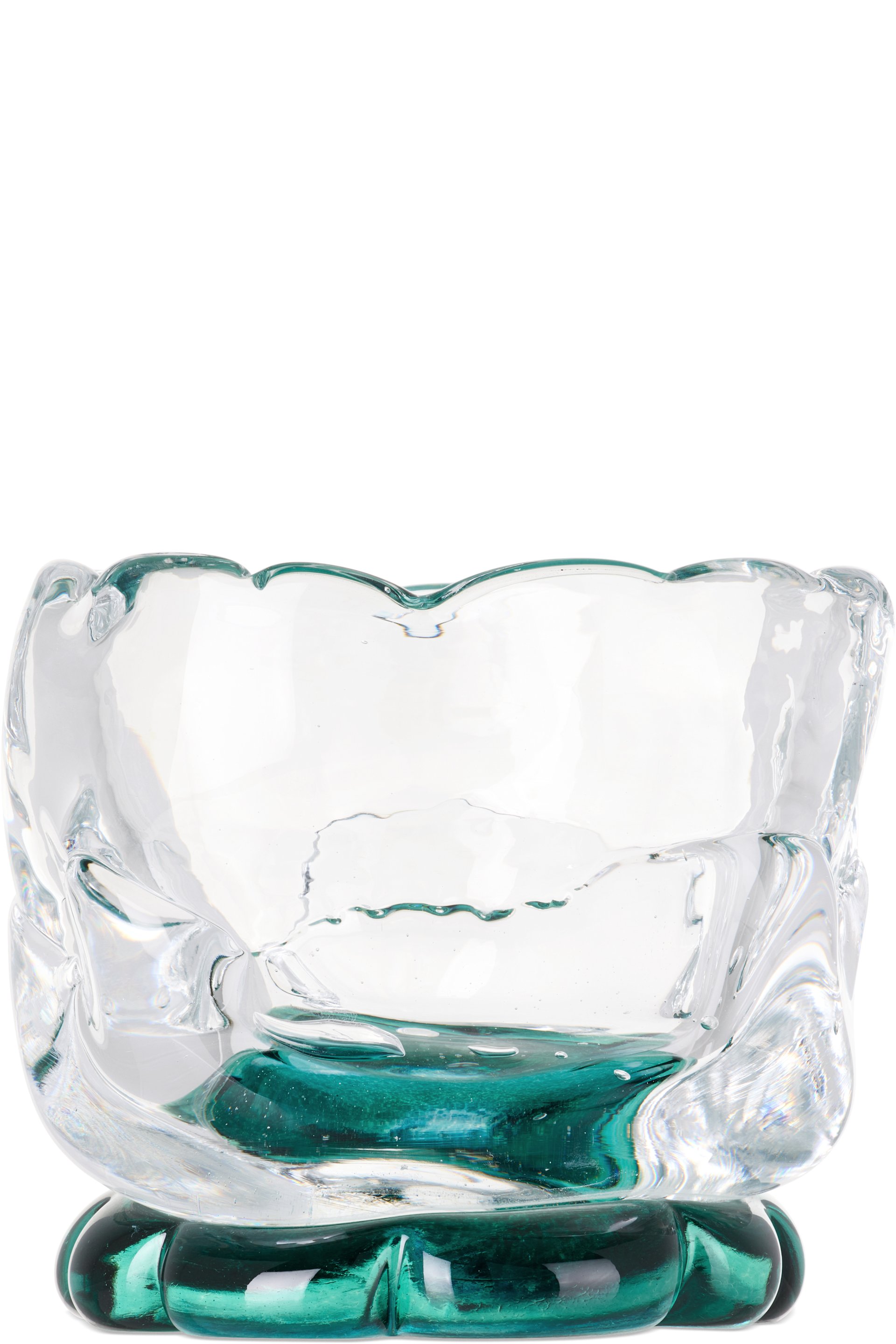 Szkło - SSENSE Exclusive Green Flower Bowl Vase