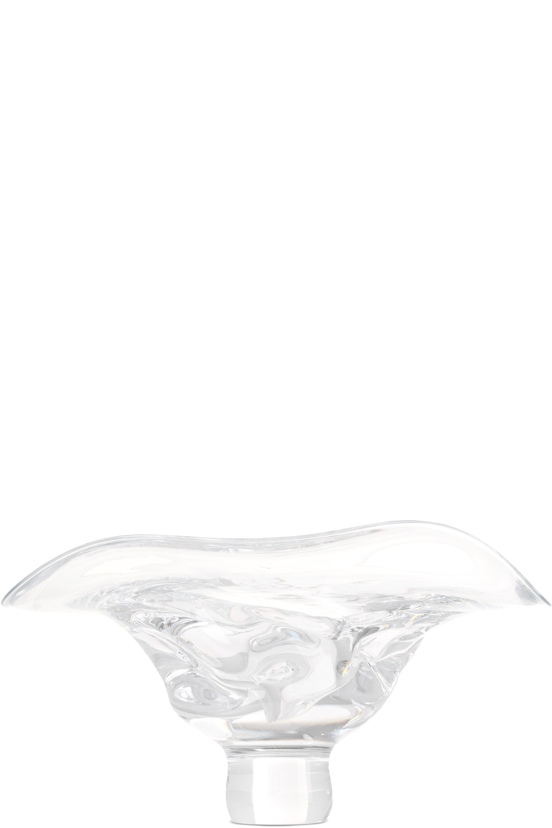 Szkło - Wide Mouth Glass Footed Bowl