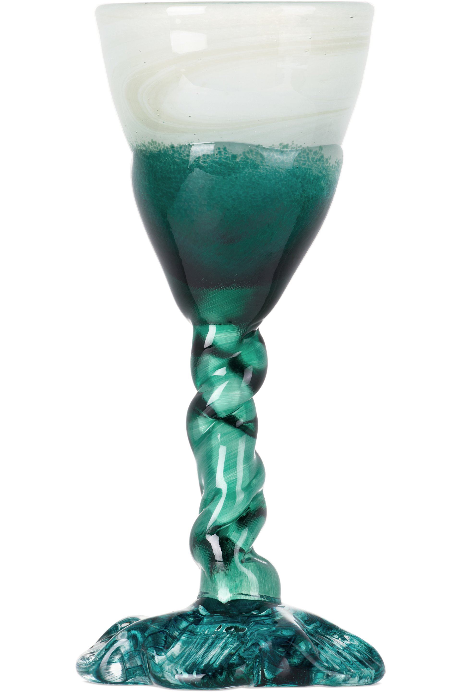 Szkło - Green Flower Cocktail Glass
