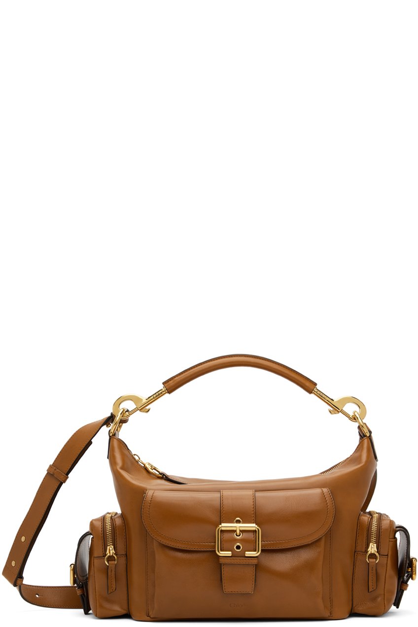 Chloé - Grand sac caméra brun clair