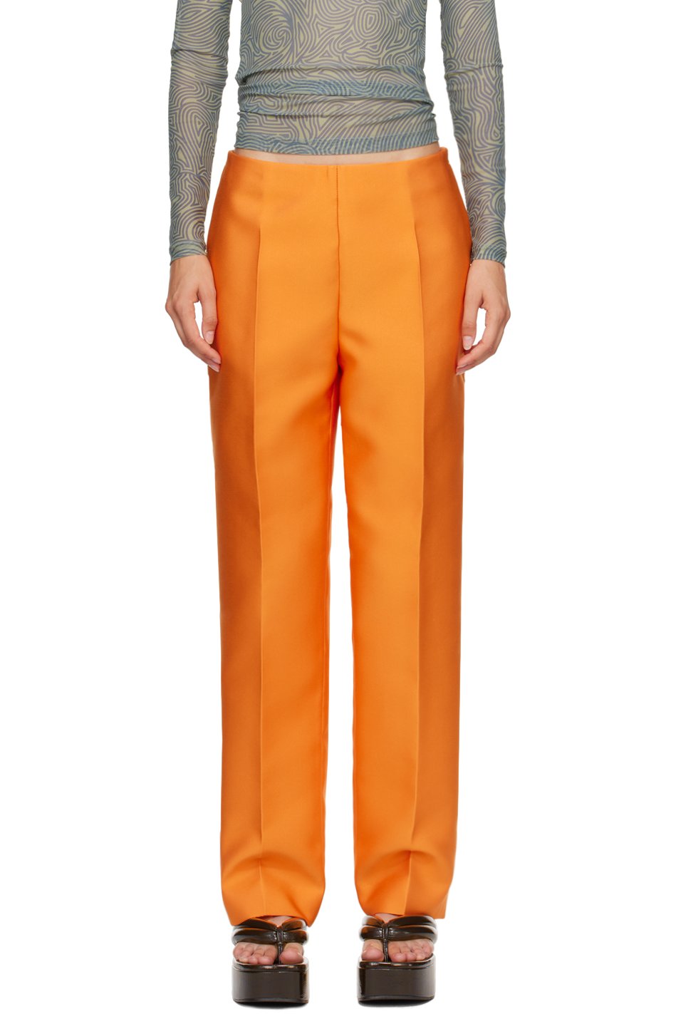 Dries Van Noten - Pantalon Prati orange