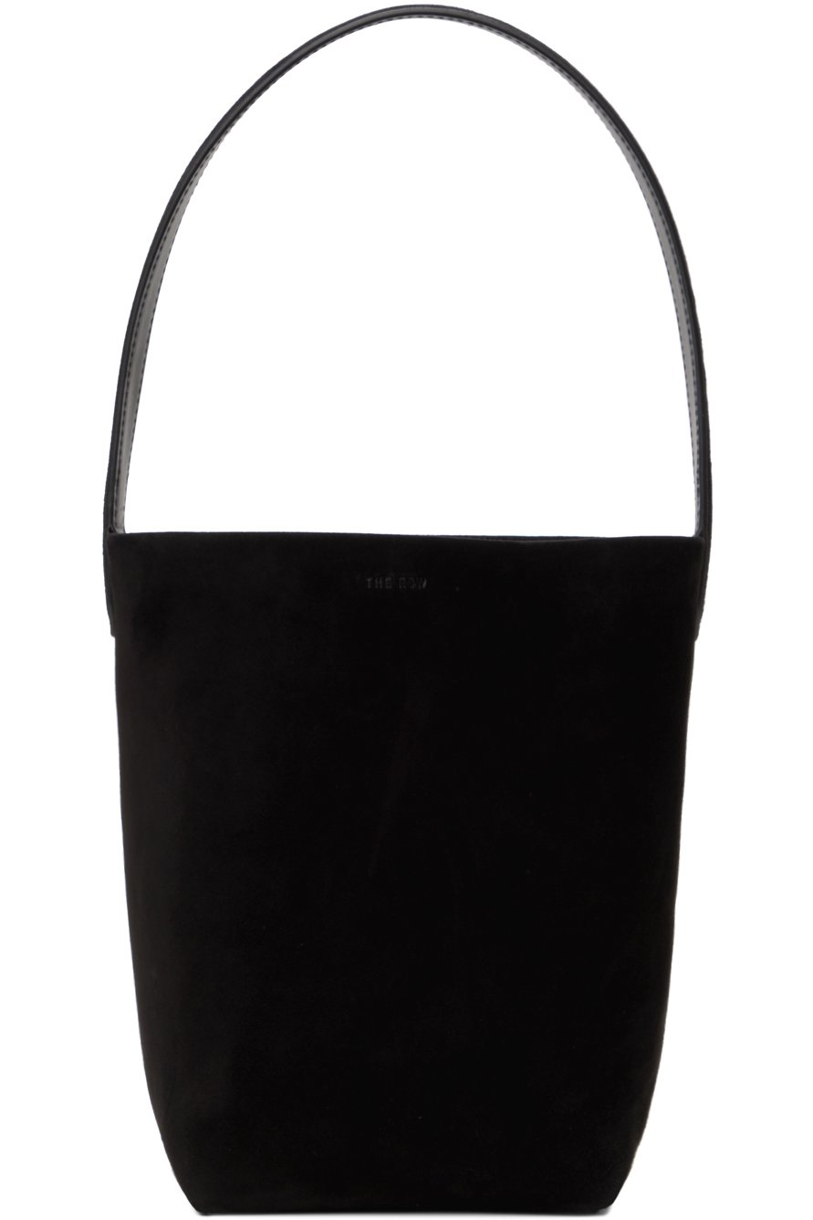 The Row: Black Small N/S Park Tote | SSENSE
