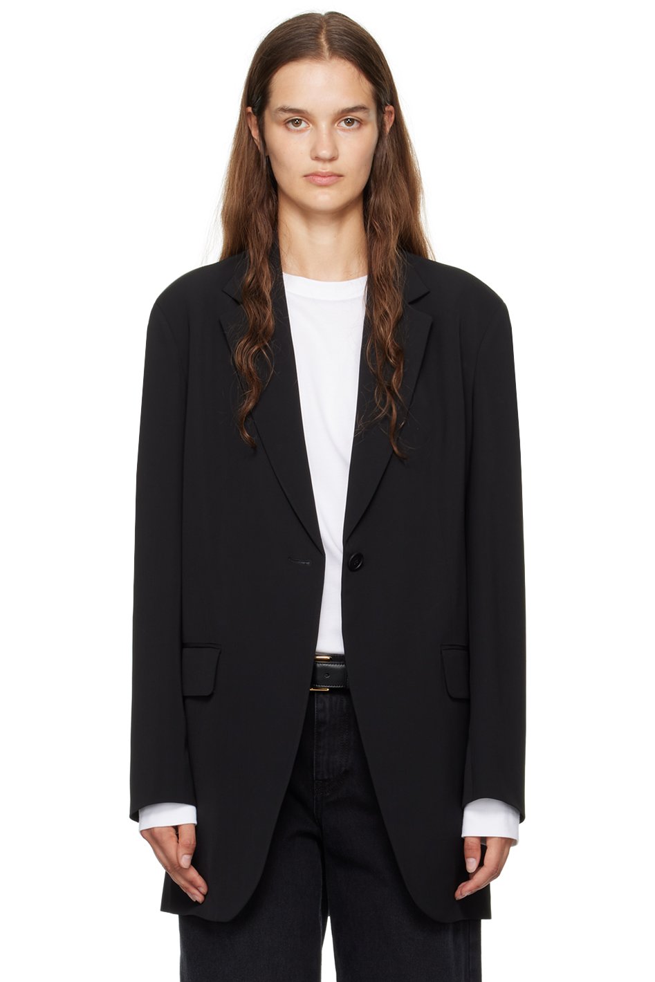 The Row - Veston Obine noir