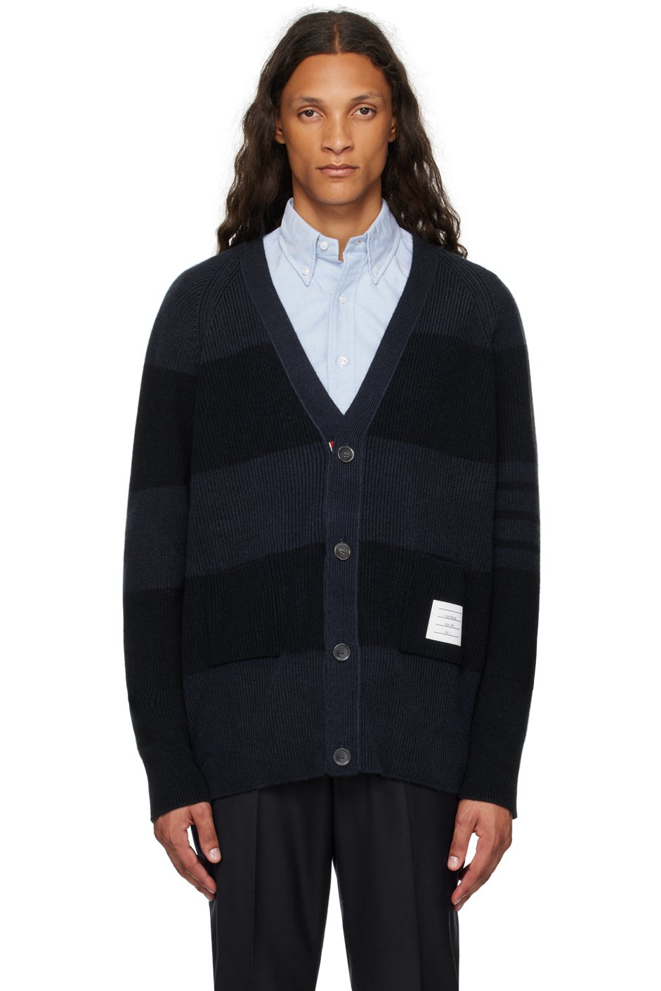 メンズ用 Thom Browne カーディガン | SSENSE 日本