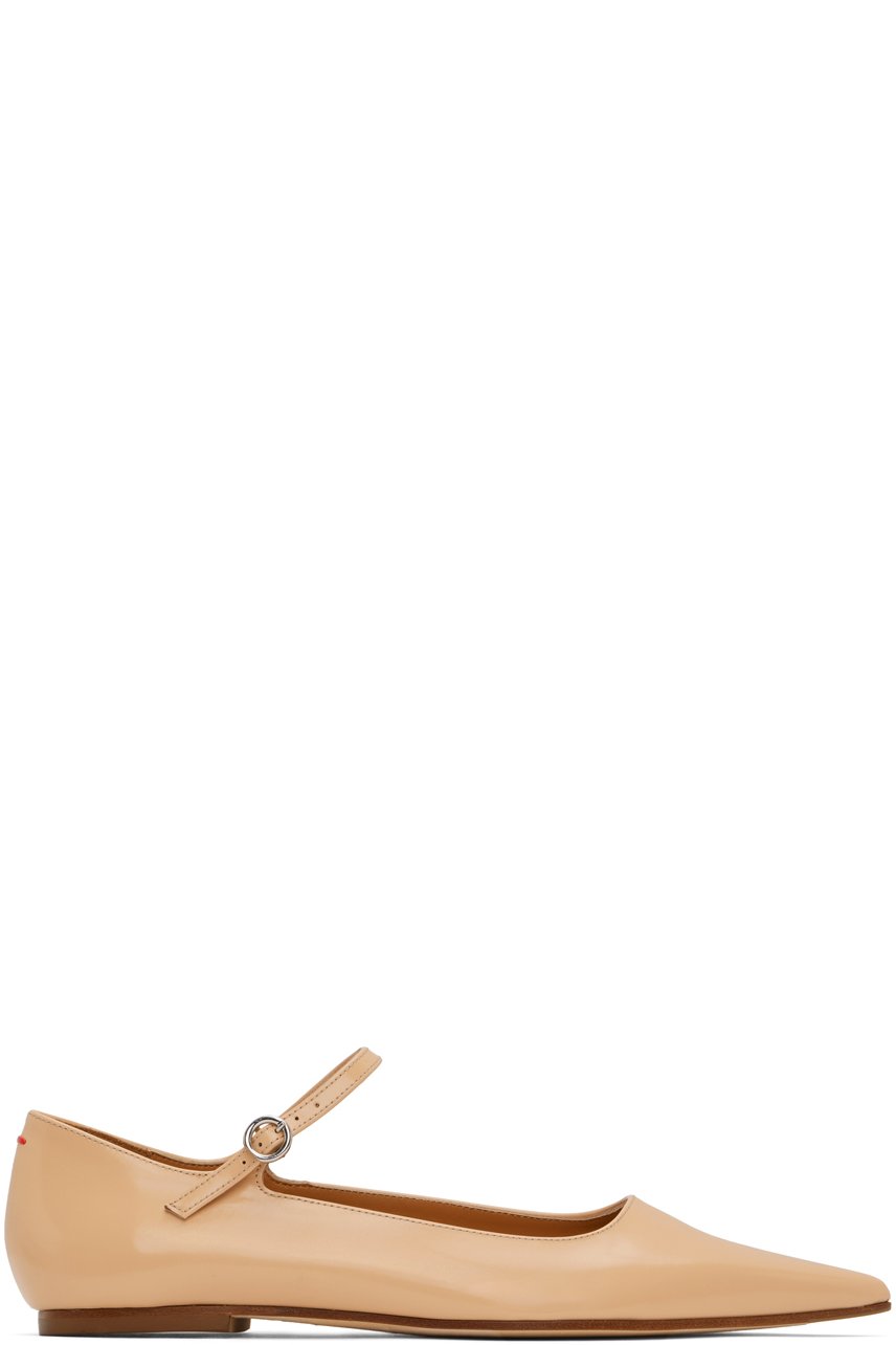 Aeyde - Beige Cleo Ballerina Flats