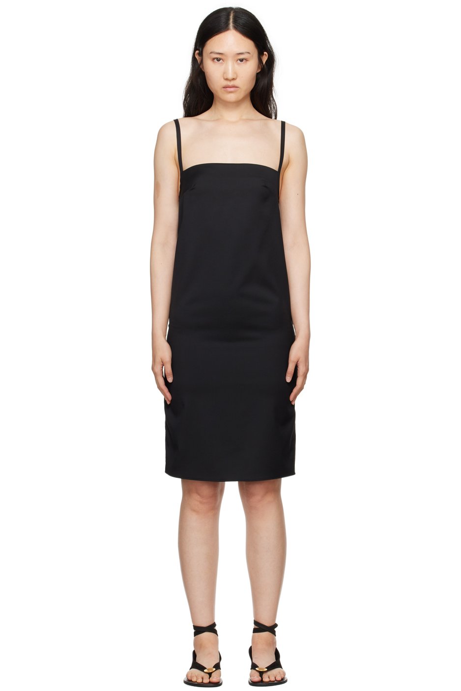 Loulou de Saison - Robe courte Blanca noire