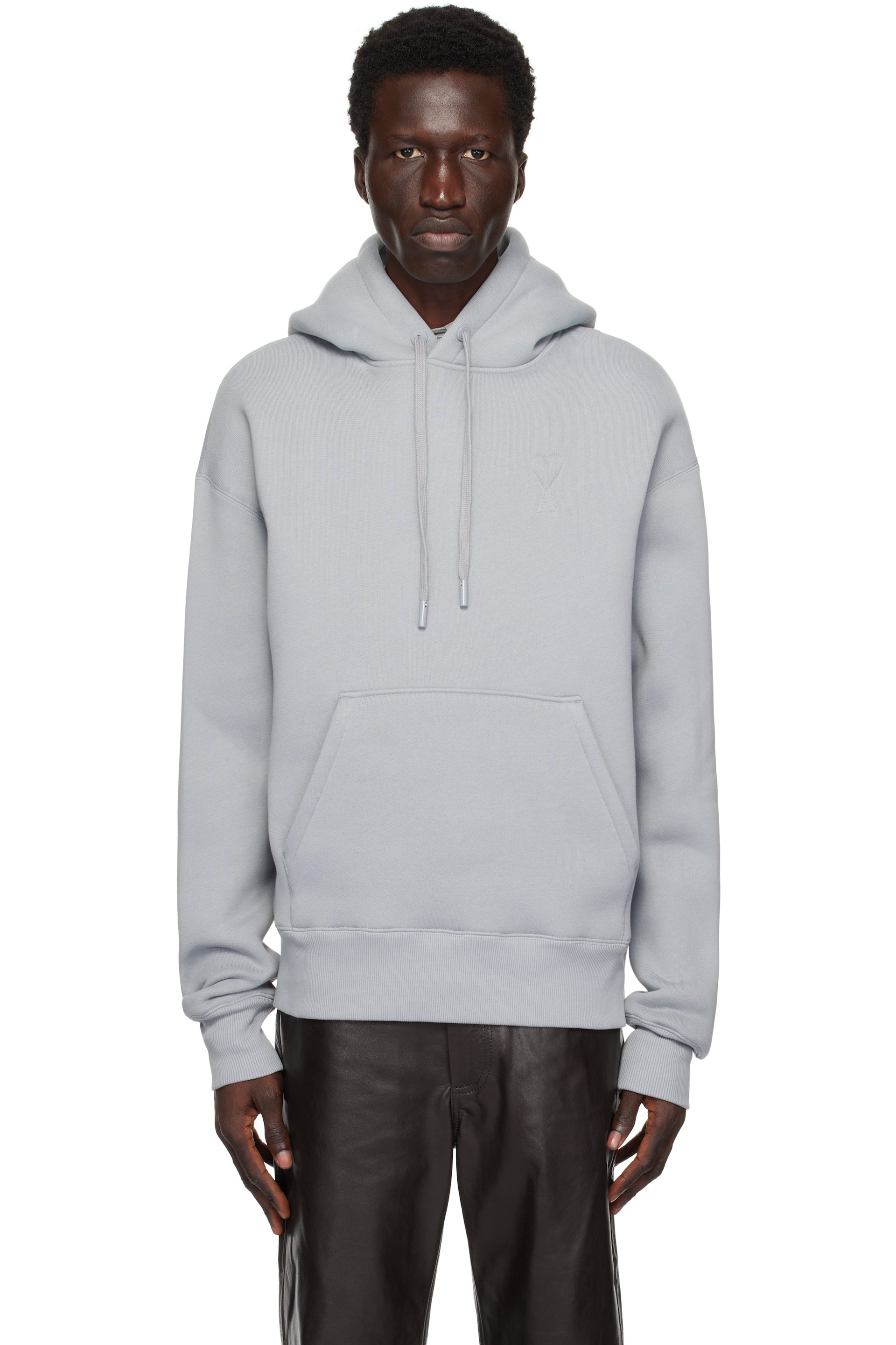 AMI Paris - Blue Ami de Coeur Hoodie