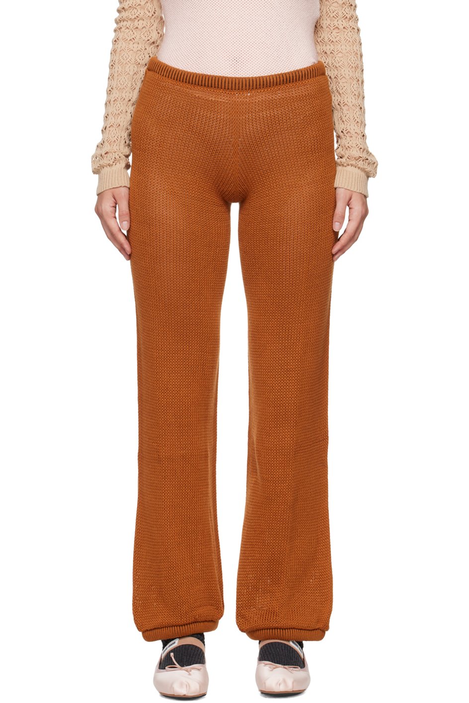 Isa Boulder - Brown Isabella Straight Lounge Pants