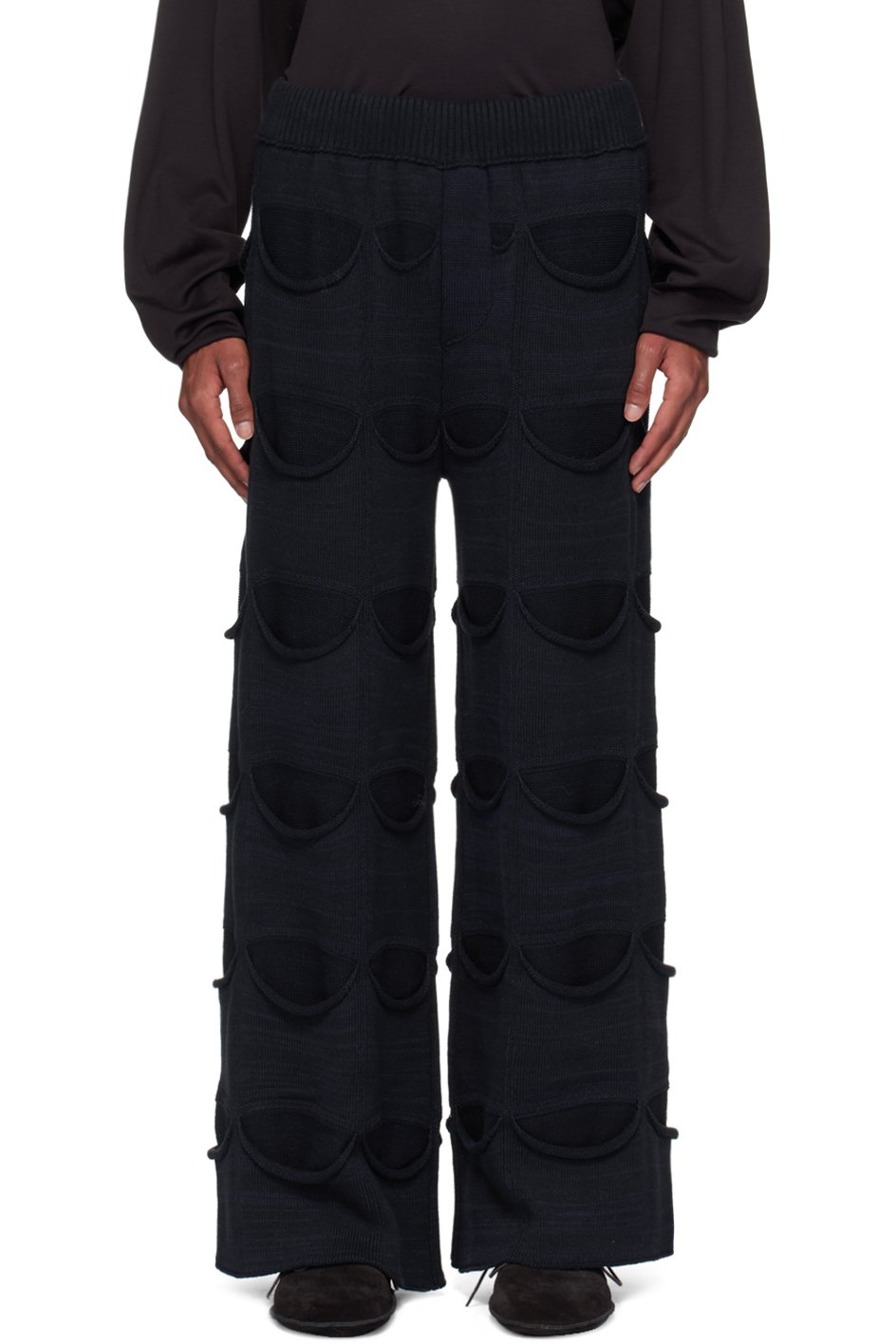 Isa Boulder - SSENSE Exclusive Navy All Pocket Trousers