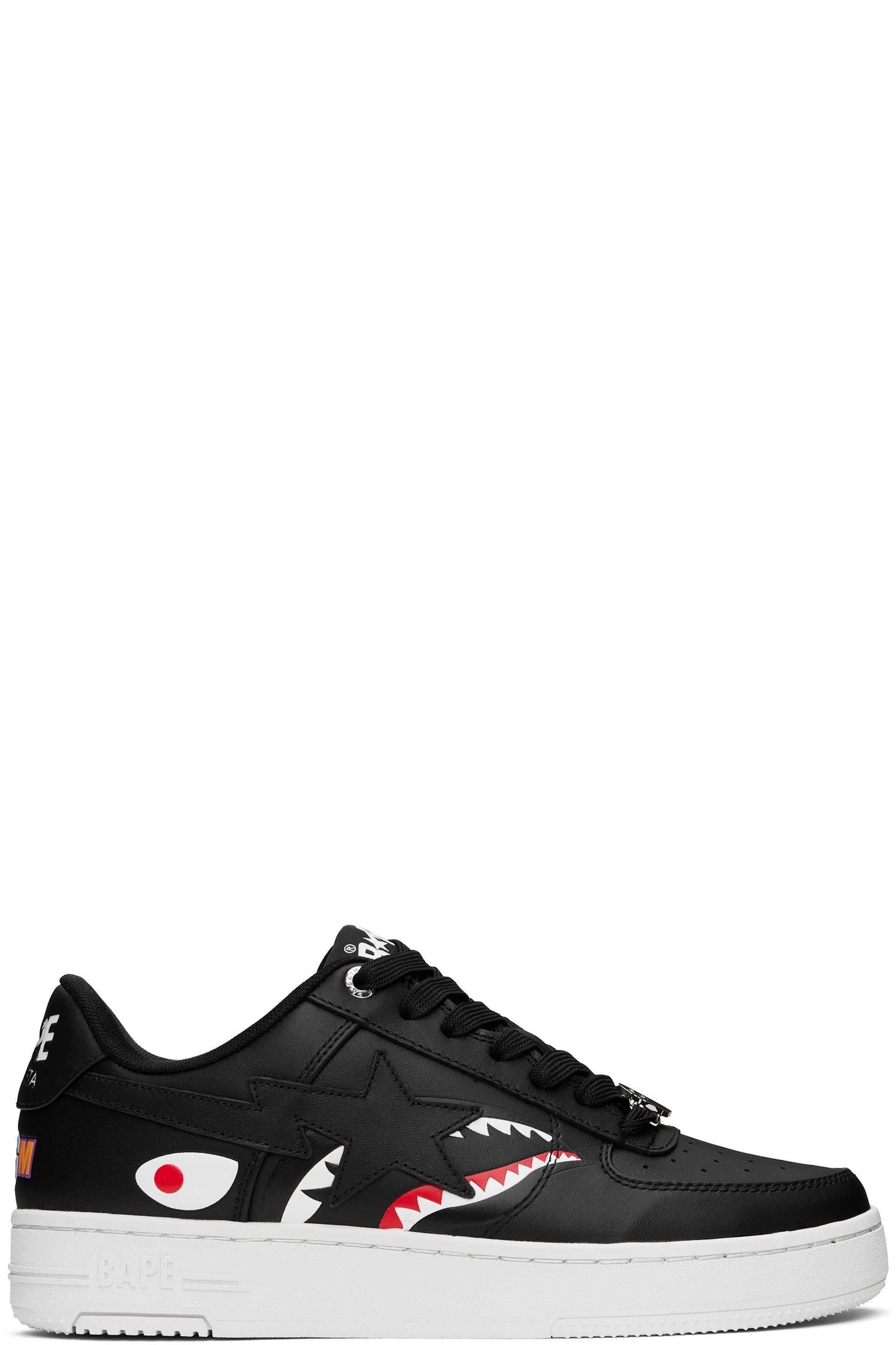BAPE - Black STA Shark Sneakers